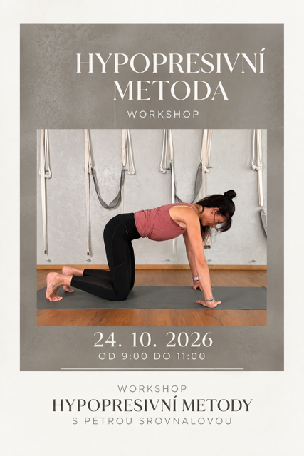 Hypopresivní metoda - workshop s Petrou Srovnalovou